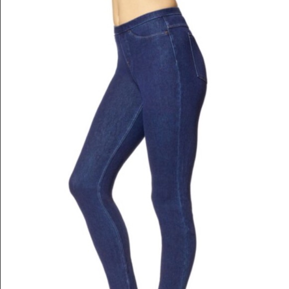 June Daisy Denim Leggings 
